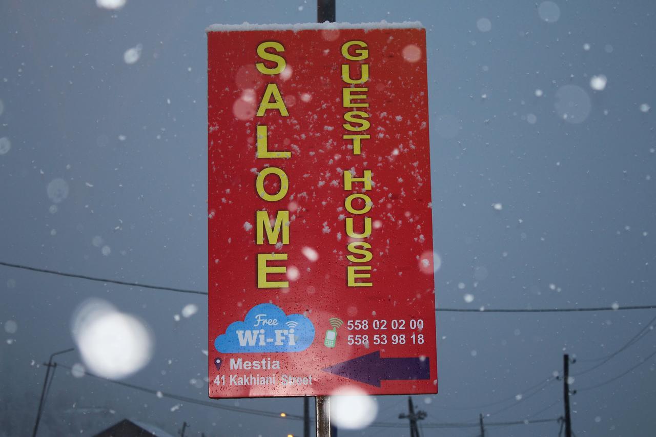 Salome Guest House 메스티아 외부 사진